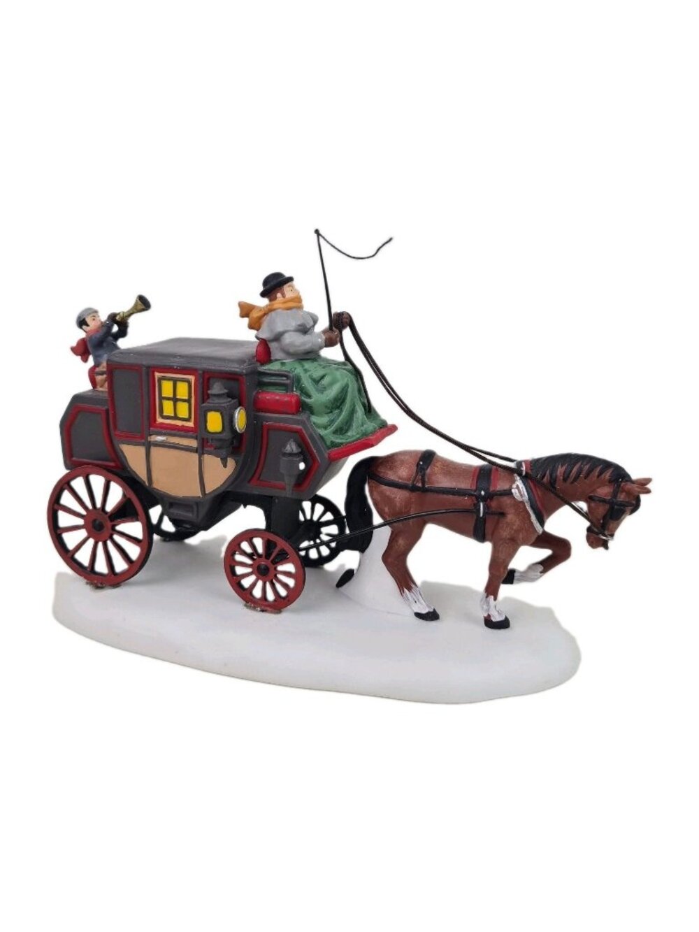 Department 56 Crowntree Coach 807228 Christmas Dickens Village Accessories